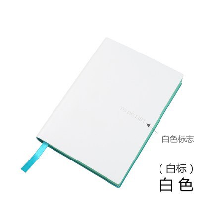 To Do List Notebook for Business as Office & School Supplies A6 110 Sheets: White