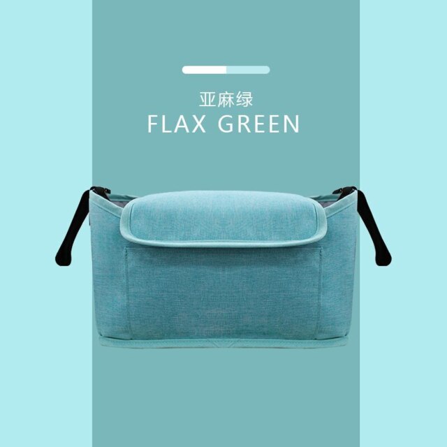 Kinderwagen Accessoires Kinderwagen Bekerhouder Wandelwagen Zak Kinderwagen Wandelwagen Organizer Cover Baby Buggy Winter Baby Accessoires: green