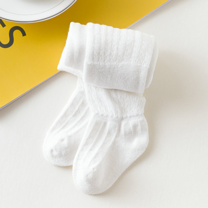 Leuke Zomer Baby Meisje Panty Anti-Muggen Effen Kleur Baby Panty Dunne Ademende Pasgeboren Leggings Kinderen Kous 0-1y: white