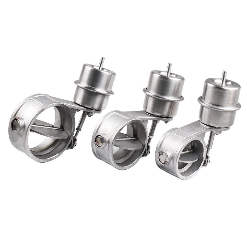 NewCar Exhaust Control Valve Boost Vacuum Activated Exhaust Cutout Open Style Pressure 1 BAR