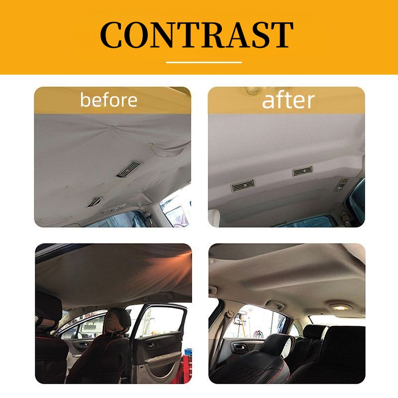 Autodakgaasstof met zelfklevende reparatie auto-plafondbekleding voor renovatie van auto-interieur hemelbekleding doe-het-zelf autodecoratie