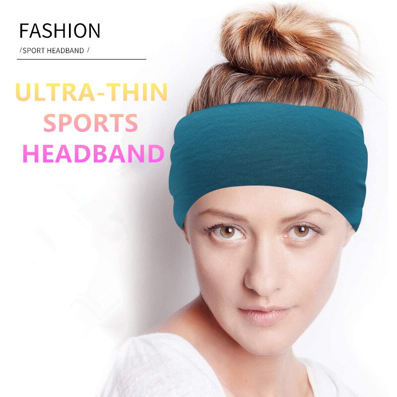 3 @ # Ultradunne Sport Hoofdband Mannen Vrouwen Lopen Snel Droog Hoofdband Yoga Haarband Outdoor Sport Zweet absorberende Hoofdband