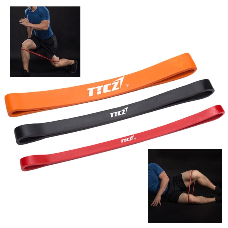 Bandes de résistance En Latex Naturel Boucle En Caoutchouc Gym Extenseur Renforcer D'entraînement De Fitness À Domicile Tirez Butin Bande Élastique 1 PIÈCES