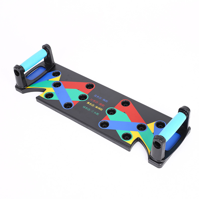 Push-Up Board 9 in 1 System Körper Gebäude Fitness Übung Tools Männer Frauen Workout Push-up Steht für gym Körper Training Rack