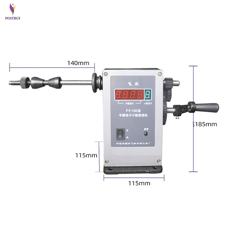FY-130 Cnc Elektronische Kronkelende Machine Elektronische Winder Elektronische Coiling Machine Kronkelende Diameter