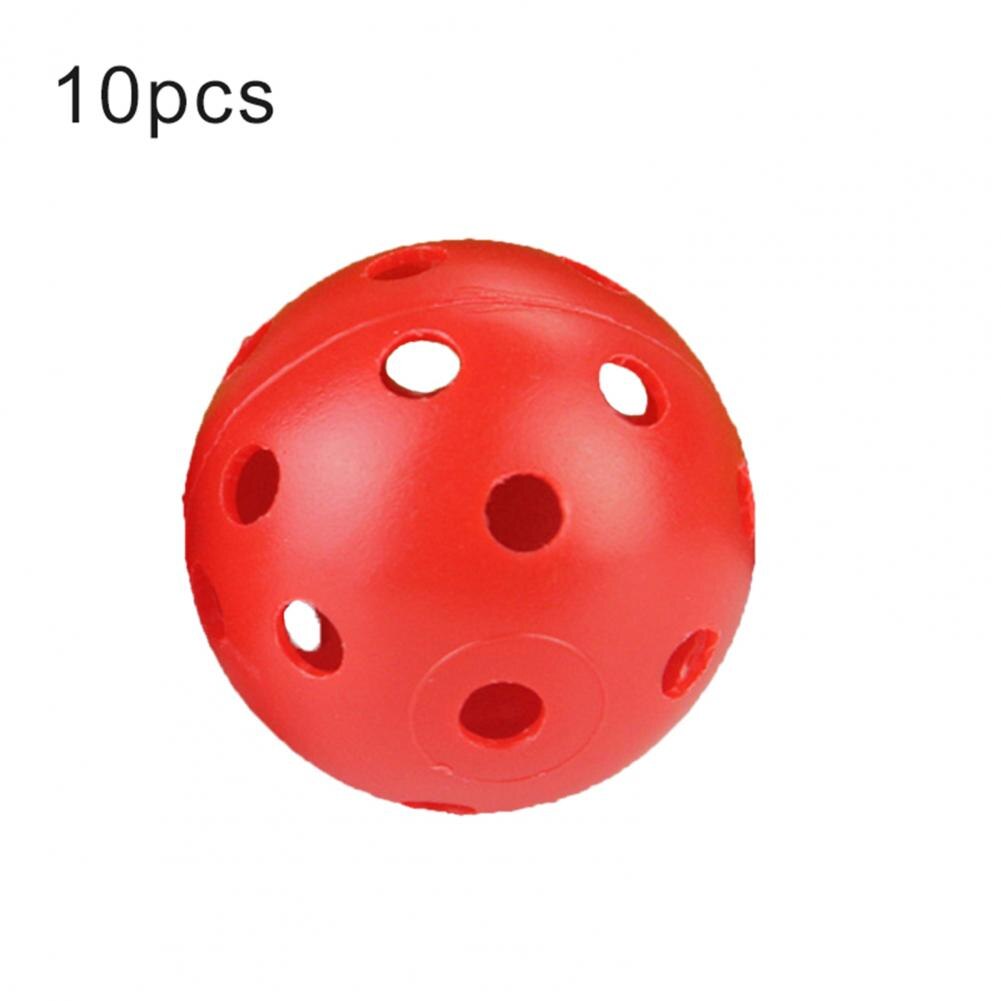 Golf practice 10pcs 41mm Practical golf practice ball hollow structure PE indoor and outdoor training golf light ball ゴルフボール