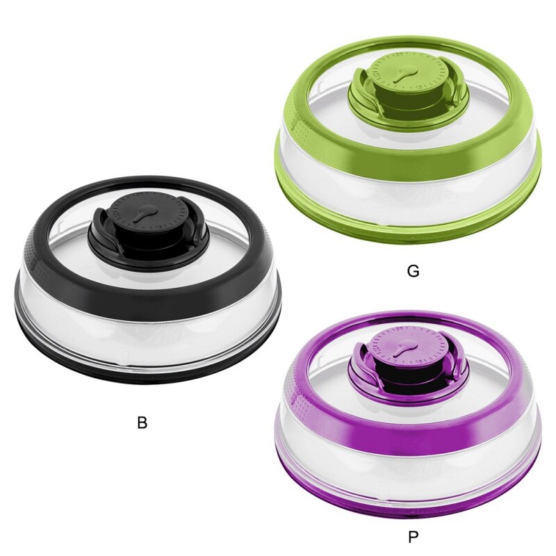 Food Fresh Keep Plate Food Sealer Kitchen Crisper Lid Instant Cover Vacuum Sealing Refrigerator