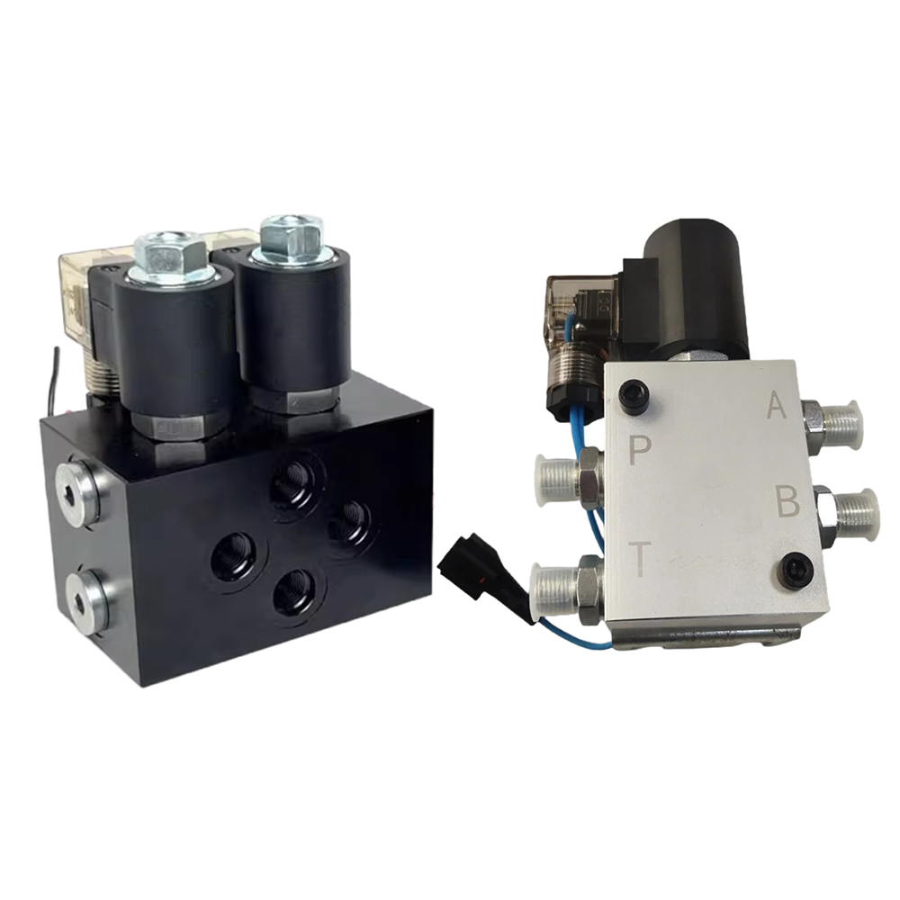 Excavator quick change connector hydraulic solenoid valve 12V/24V modified electronic control reversing valve accessories