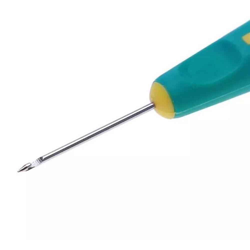 Steel Sticher Sewing Awl Canvas Leather Sewing Shoes Repair Sewing Crochet Awl Hand Stitching Taper Needle Tool Craft #J20: B