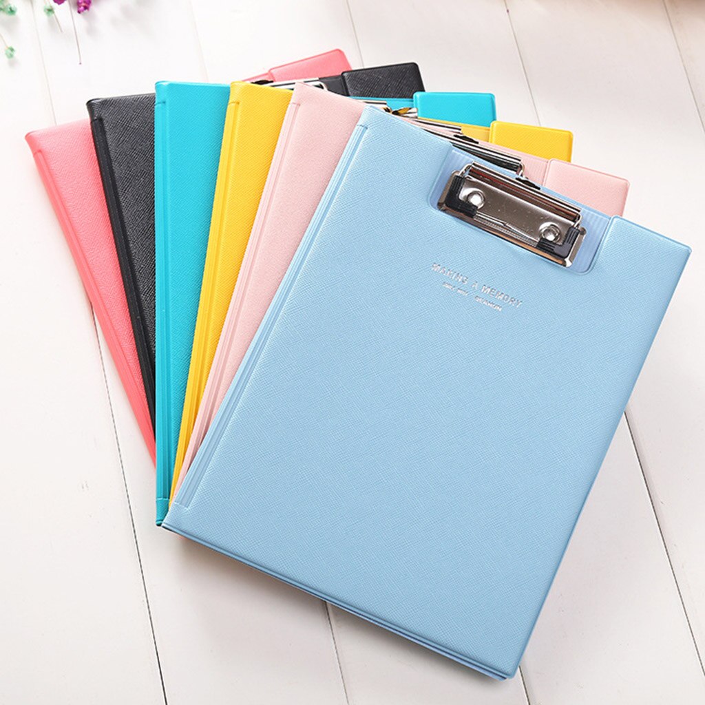 A5 Waterproof Clipboard Writing Pad File Folder Document Holder School Supply
