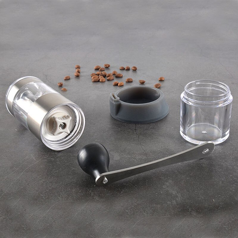 Portable Barista Tools Manual Coffee Grinder Cappuccino Latte For Kitchen Cafe Maker Machine Washable Mini Cafe Grinder