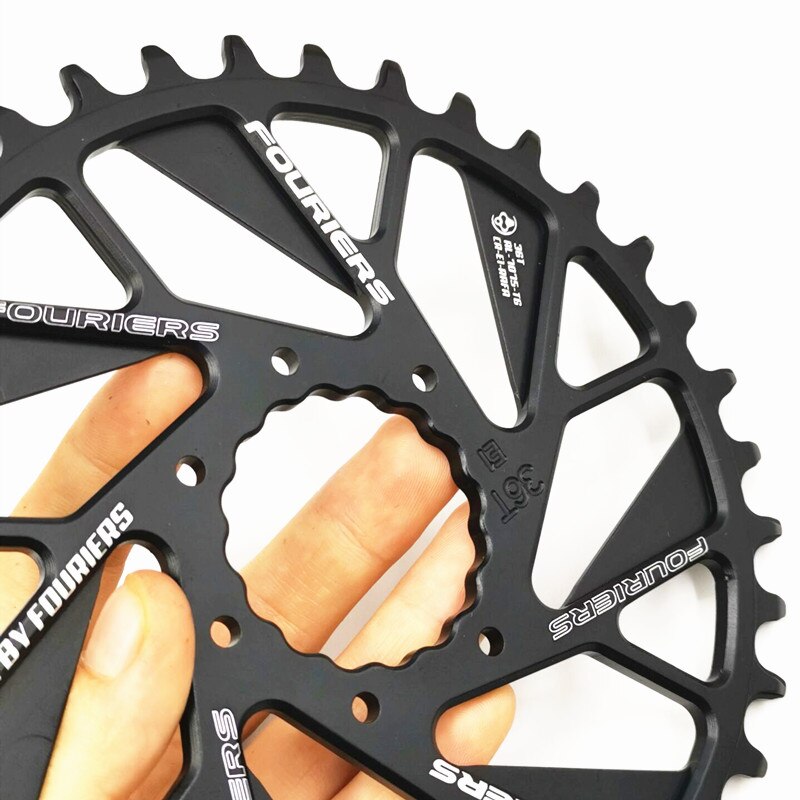Fouriers fiets enkel kettingblad 0mm offset directe montage voor cinch next slg 4 r sl sixc atlas smal breed tanden fiets kettingblad