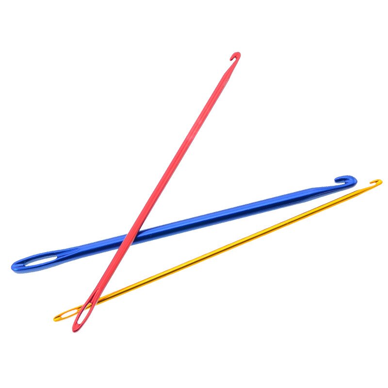 Single-head Crochet Alumina Sweater Crochet Multiple Colour Knitting Hook Needles for Jumbo Braiding Crochet Sewing Tools G