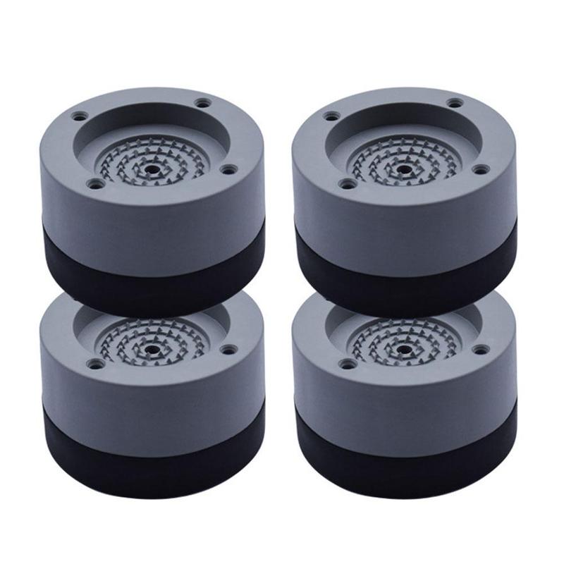 Anti-slip And Noise-Reducing Washing Machine Feet Vibration Protect Non Slip Furniture Floor Antivibration Duty Heavy Pads M5R2