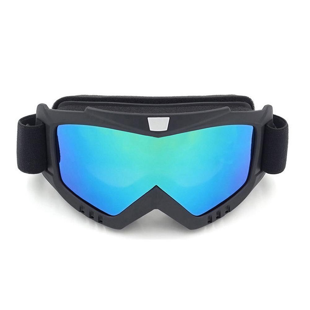 Motorcycle Helmet Riding Goggles Glasses Motocross Anti-Slip Moto Detachable Mask Goggle UV Protection Ski Bike Adjustable