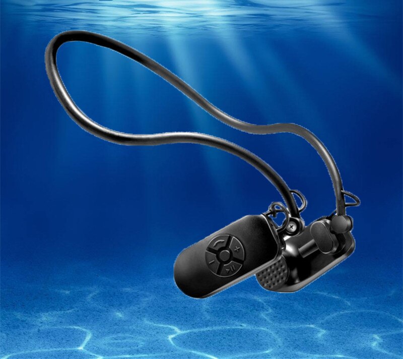 IPX8 Original Knochenleitung Wasserdichte Mp3-Spieler Schwimmen Surfen Sport Kopfhörer Verlustfreie Musik 4 GB 8 GB Mp3-Spieler