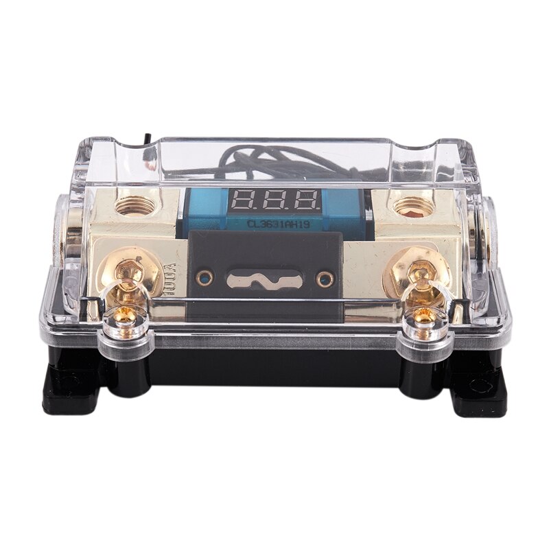 Zware Anl Zekering 0/2/4 Gauge Awg Anl Zekeringhouder Met 100 Amp Zekering Auto O Zekering: Default Title