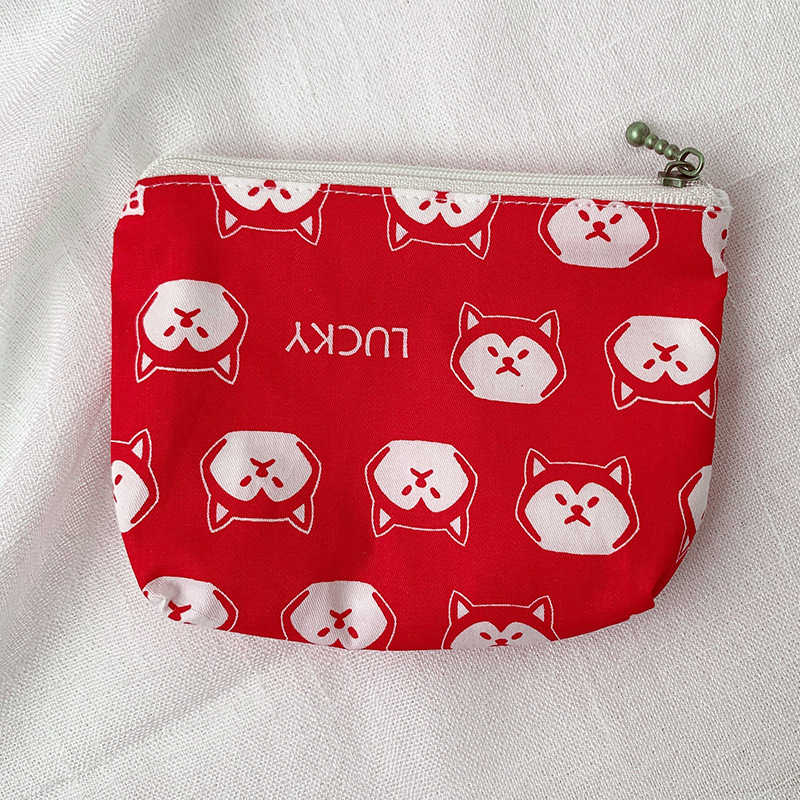 Women Canvas Cosmetic Bag Makeup Case Korean Make Up Pouch Necesserie Travel Organizer Bag Ladies Beauty Lipstick Coin Purse Bag: 6