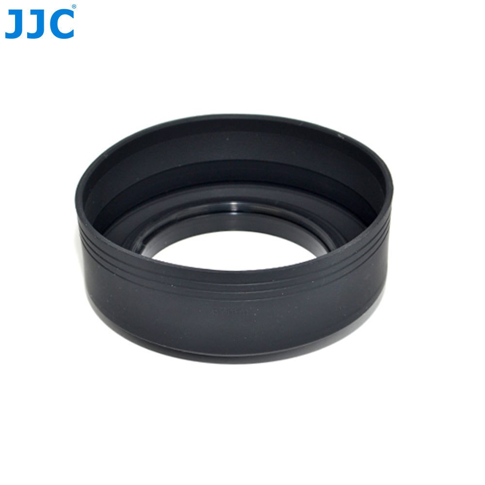 Jjc Universele 3-In-1 Inklapbare Siliconen Zonnekap 46Mm 49Mm 52Mm 55Mm 58mm 62Mm 67Mm 72Mm 77Mm Camera Lens Protector