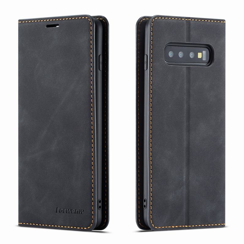 Dla Samsung Galaxy S10 5G przypadku odwróć portfel magnetyczny pokrywa dla Samsung S10 Plus E S10E Lite przypadku luksusowe skórzane etui na telefony Coque