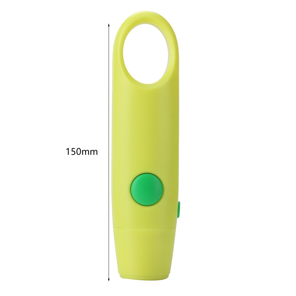 Sifflet électronique pour arpenteur électrique pratique, pour survie en plein air, jeu de basket-ball, pom-pom girl: Yellow