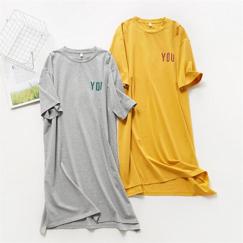 Summer Cotton Maternity Nursing Night Dress Lacation Mother Breastfeeding Nightwear Breast Feeding Homewear Lounge Nightgown
