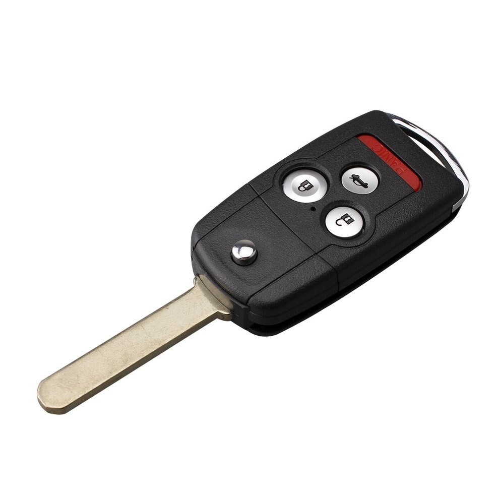 Replacement Keyless Entry Afstandsbediening Flip Auto Sleutelhanger Shell Case Voor Acura Tl Voor Honda 3 + 1 Sleutel folding Key Shell