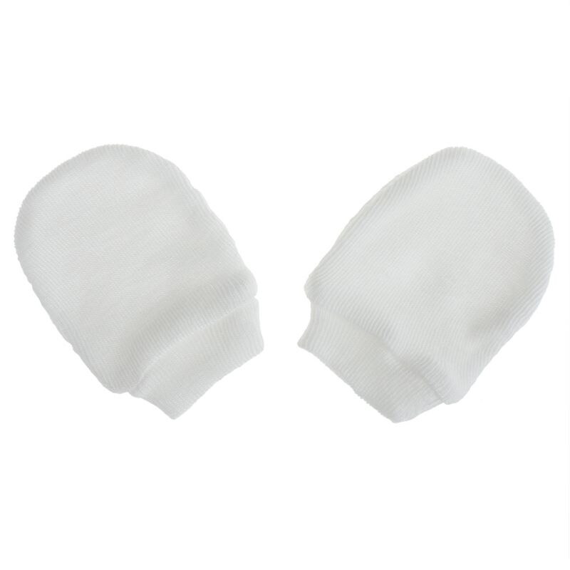 Baby Anti Scratching Gloves Newborn Protection Face Soft Kinting Scratch Mittens XXFE: W