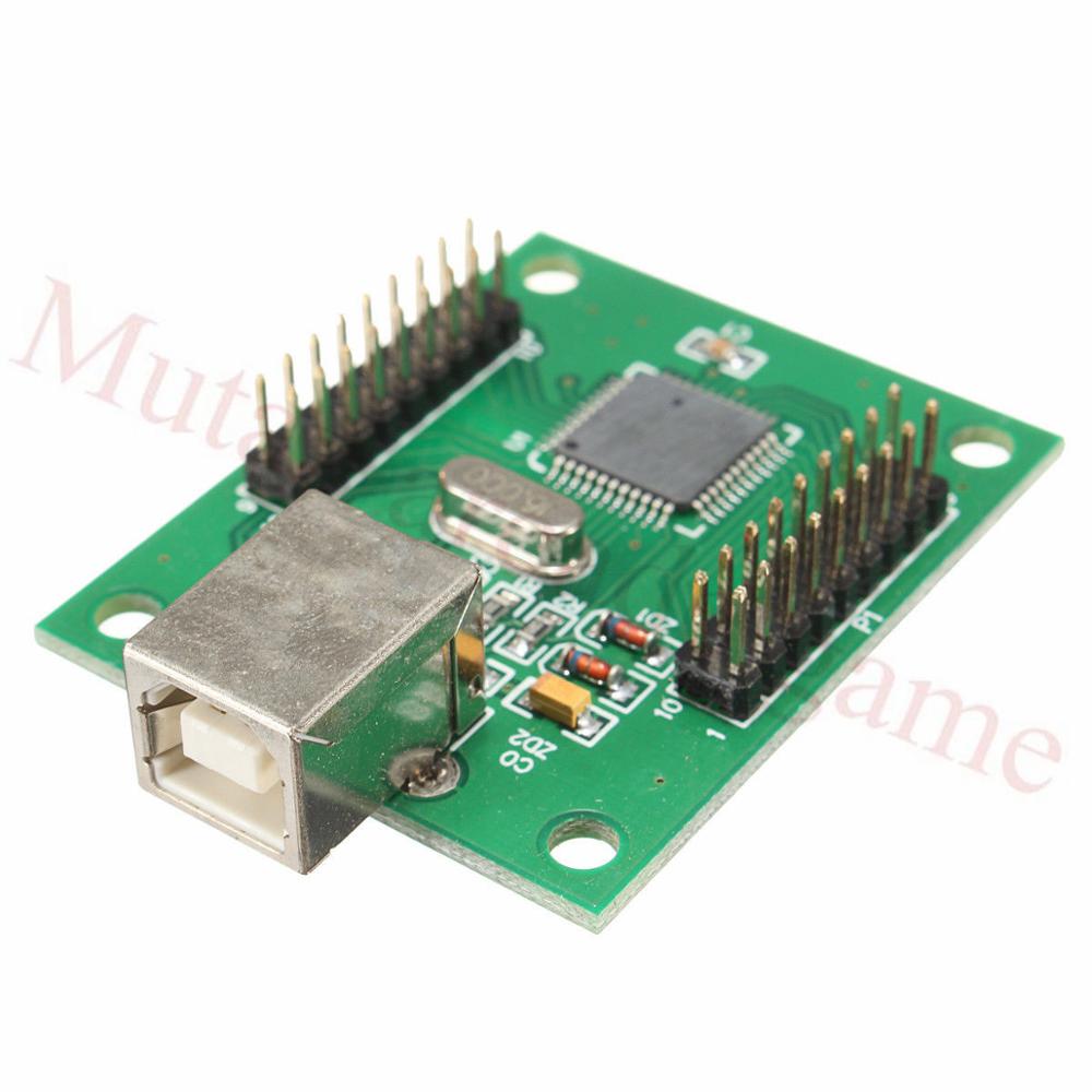 Jamma – Interface de contrôleur USB pour PC PS3 Arcade, 2 joueurs, encodeur USB, MAME, clavier Multicade, carte d'encodeur de Joystick