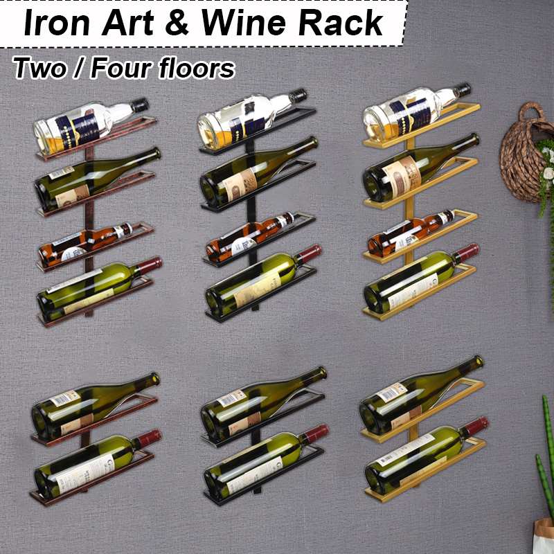 Naścienny stojak na wino półka na butelki europejski kreatywny uchwyt robić przechowywania organizera stojak na kubki szafka robić wina ścienny stojak na butelki robić wina