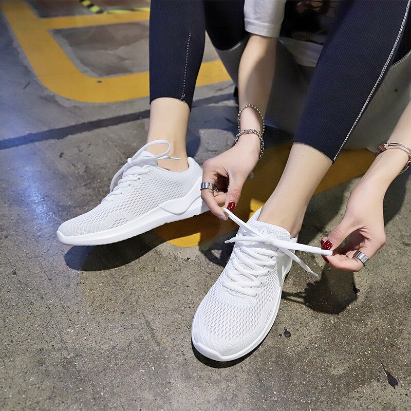 Goedkope tennisschoenen voor dames, comfortabele sneakers voor dames, air mesh sportschoenen voor dames, damesschoenen voor dames