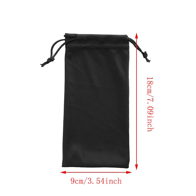 Bolsa de tela suave para gafas, estuche impermeable a prueba de polvo, accesorios para gafas, contenedor de Estuche portátil, 5 uds.: 5pcs Glasses bag