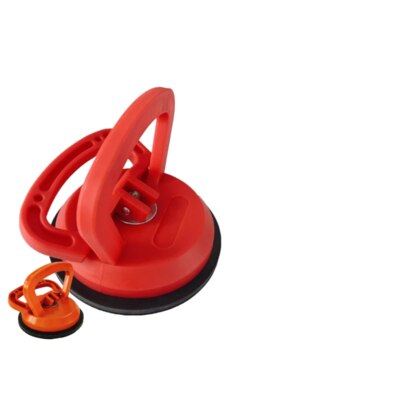 Vacuum Suction Cup Glass Lifter Powerful Glass Tile Carrier Gripper Sucker Plate for Glass Tiles Mirror Granite Lifting Tool: Plastic single jaw
