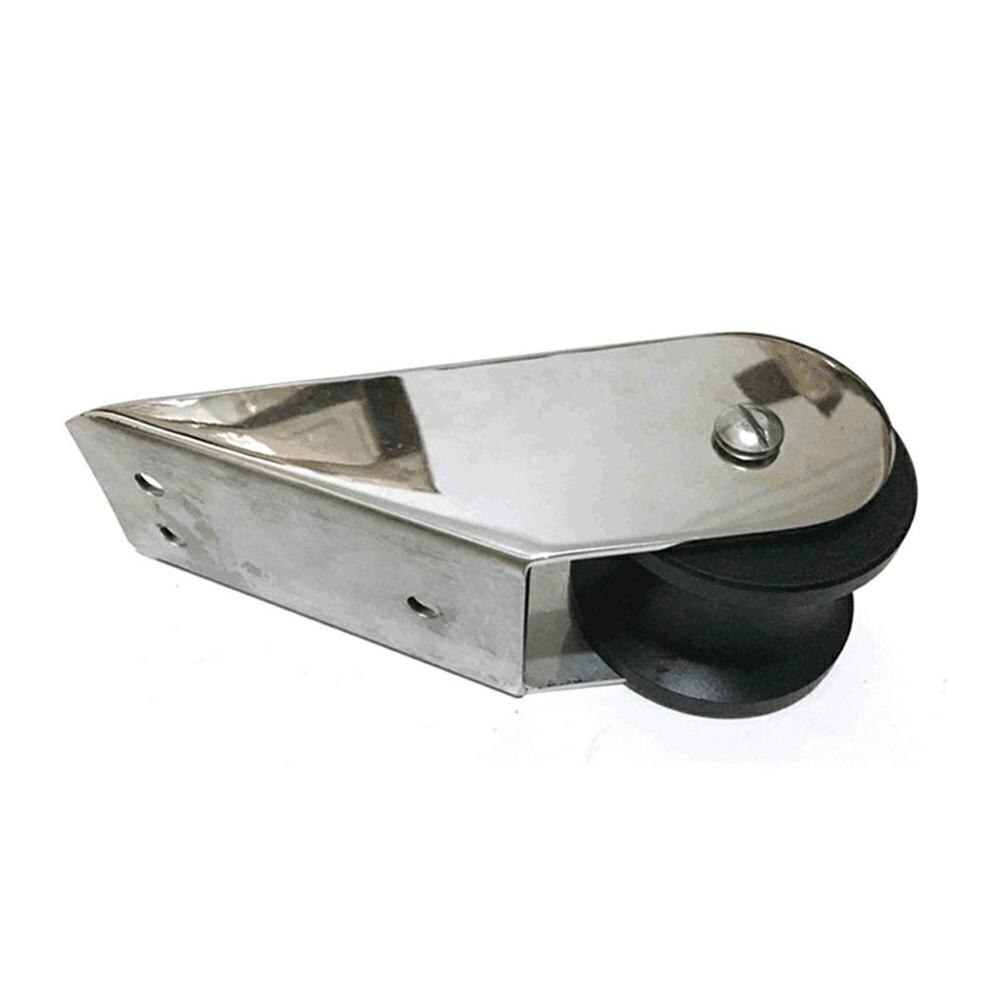 316 Stainless Steel Anchor Wheel Bold Wheel Roller Anchor Bracket Anchor Fitting Yacht Airship Fishing Ship