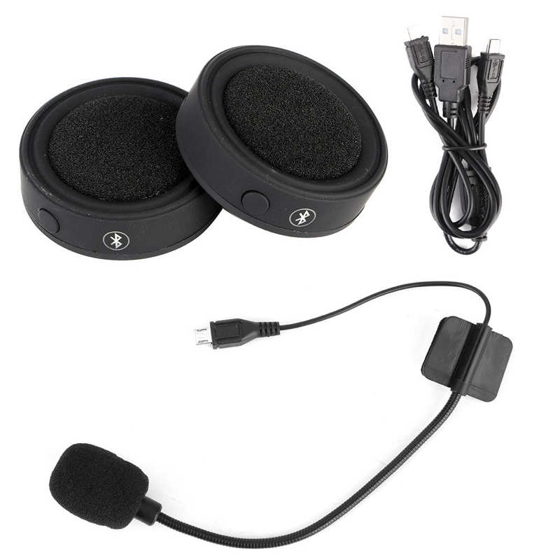 BT17 Motorrad Wasserdichte Bluetooth 5,0 Helm Kopfhörer Kopfhörer Stereo Musik Motorrad Reiten Hände-Freies Headset