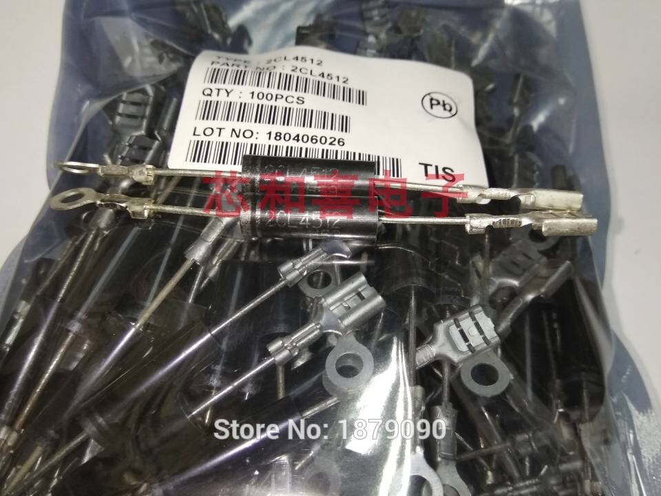 2-10PCS 2CL4512/C4512/2CL4512H T4512H/T4512 450MA/0.45A 12KV microwave high pressure wheeling diode