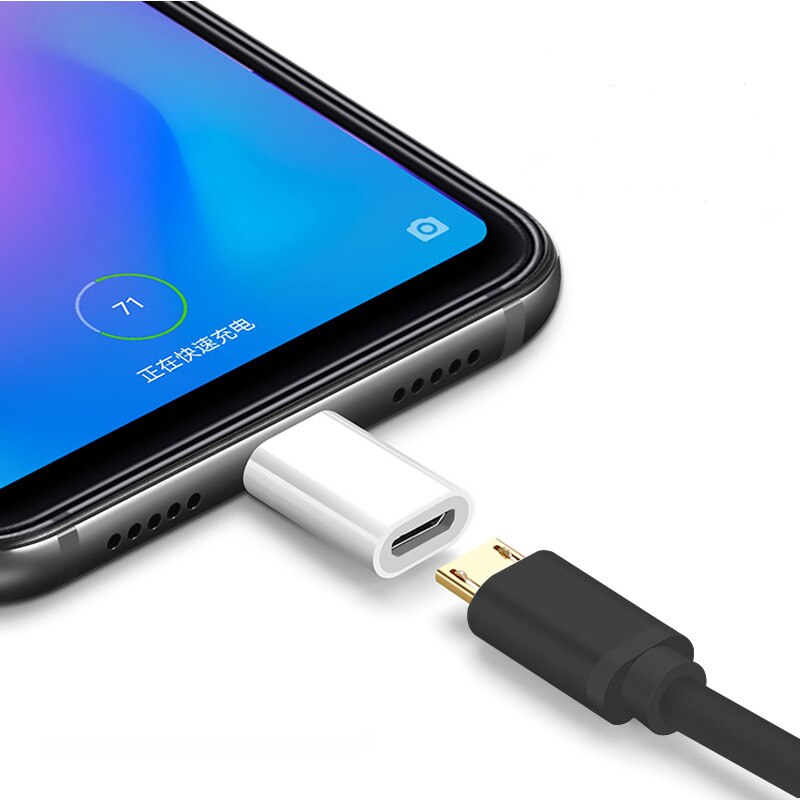 1/2/4 szt. Konwerter USB typu C na mikro robić Samsung galaktyka A12 A32 A42 A52 A72 A31 A41 A51 A71 A50 A70 adapter USB OTG