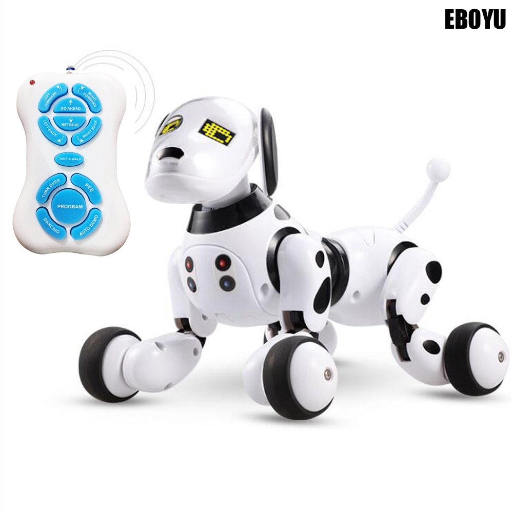 EBOYU – télécommande sans fil pour chien, mise à jour 9007A, 2.4G RC, chien Intelligent, électronique, chien, Robot, jouet éducatif,