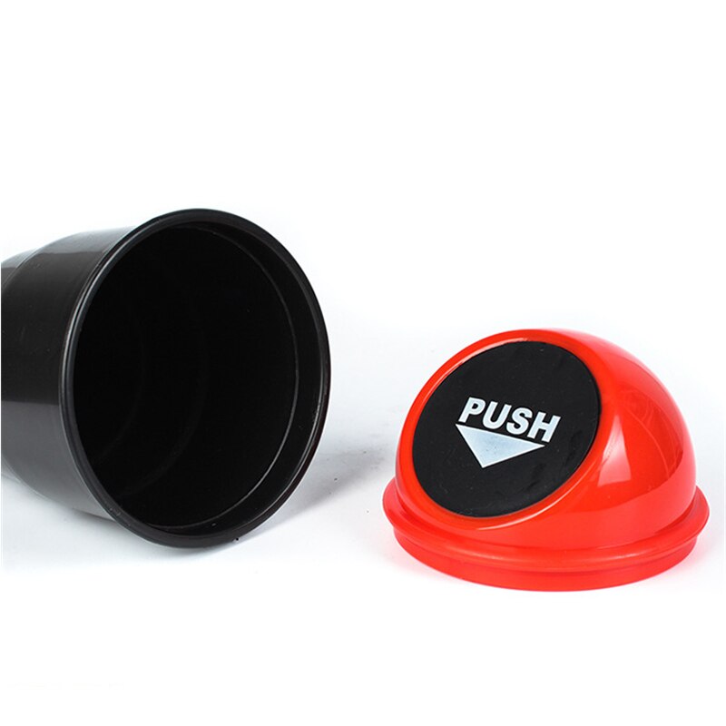 Moda criativa Car Trash Can Mini Carro De Plástico Lata de lixo Do Carro Multi-Função de Armazenamento De Detritos Pequeno Balde de lixo carro pode