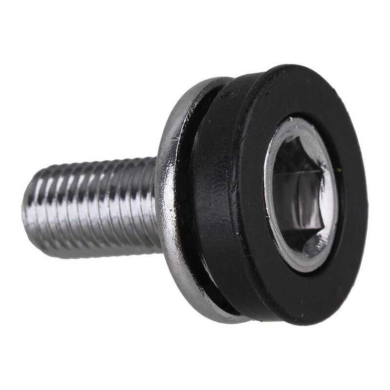1 pc mountain bike pedaleira parafusos de eixo central da bicicleta pedaleira parafusos de alumínio porcas suporte inferior do cárter