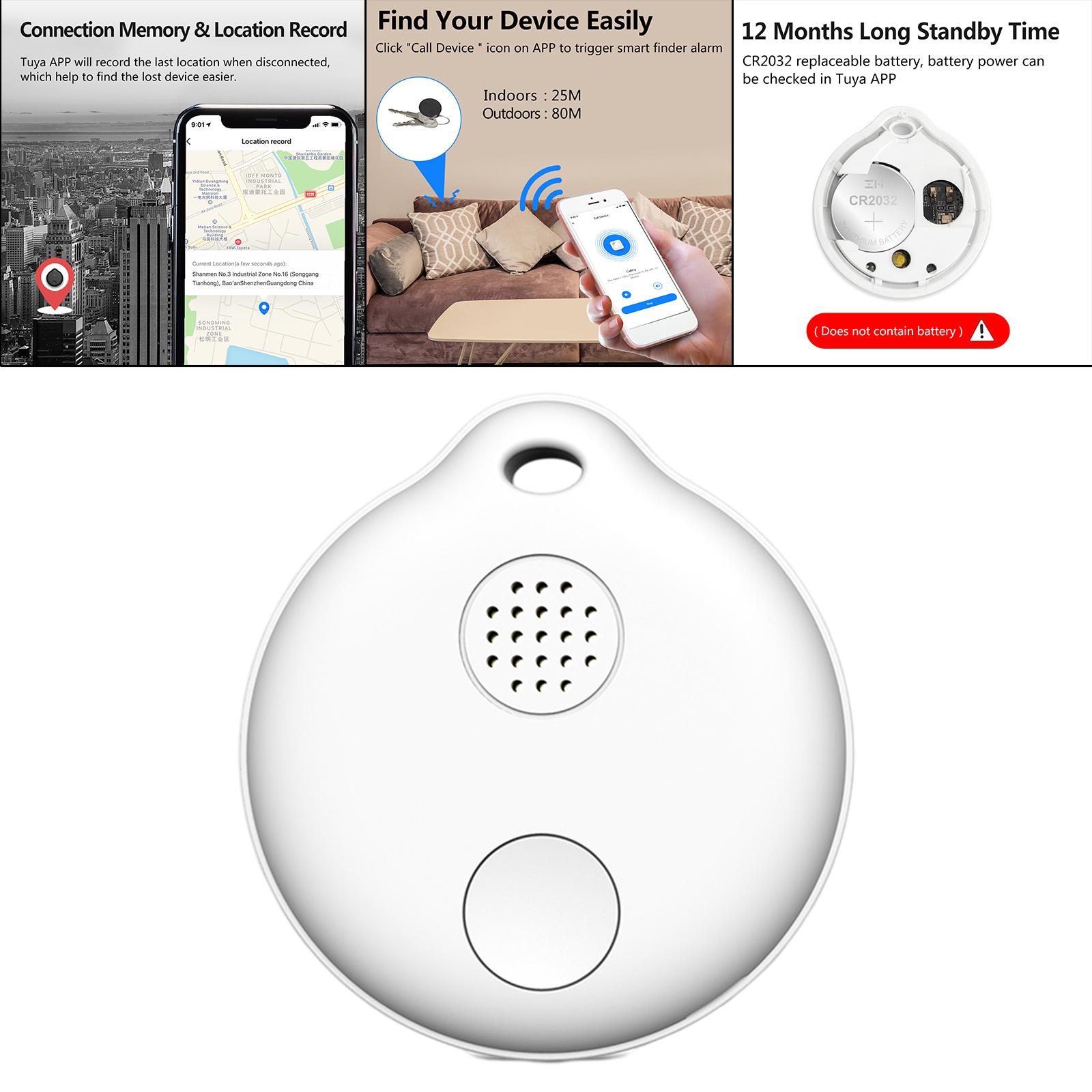 Bluetooth Tracker Anti Lost with Magnetic GPS Locators for Keys Wallets Child Spouses