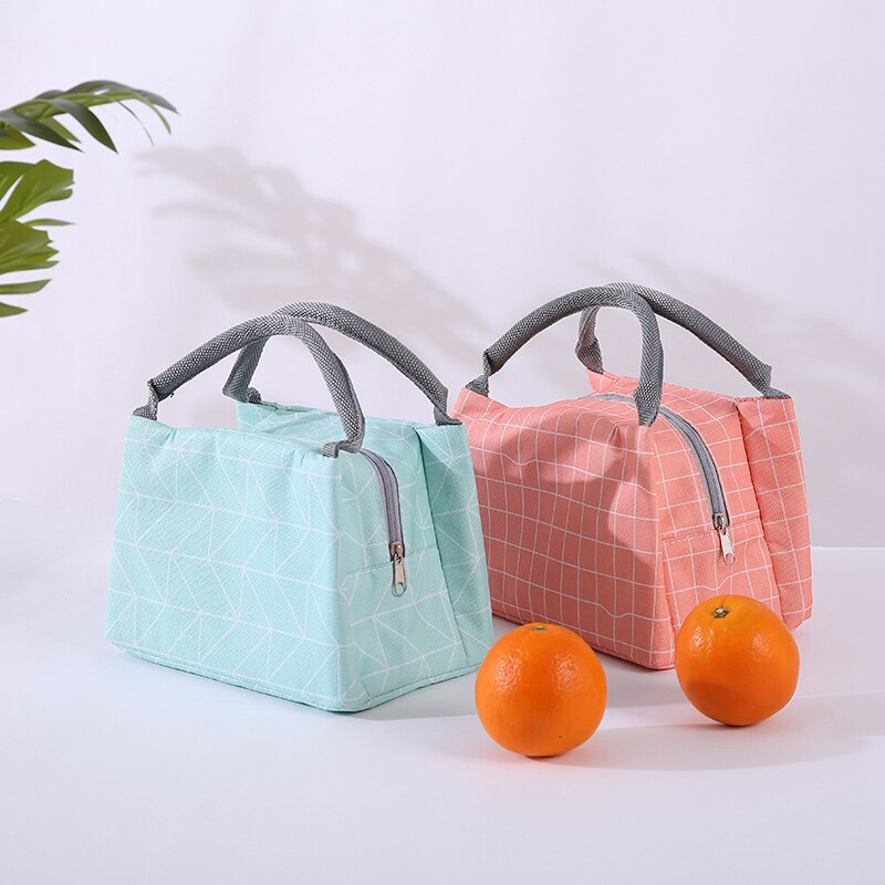 Animal flamingo almoço sacos feminino portátil funcional lona listra isolado comida térmica piquenique crianças refrigerador lancheira saco tote