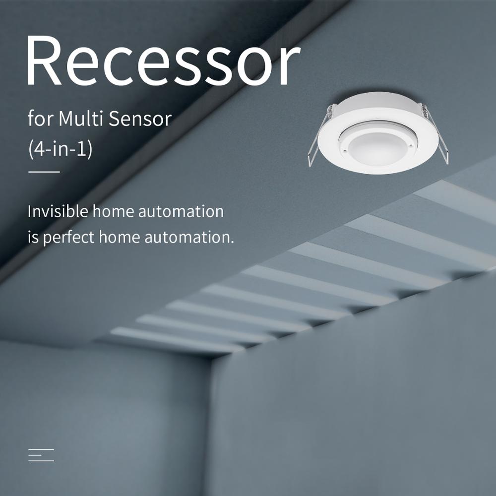 Tuya Zigbee Multi-Sensor 4 In 1 Smart Pir Motion Vochtigheid Licht Temperatuur Sensor Usb Lading Of Battery Operated