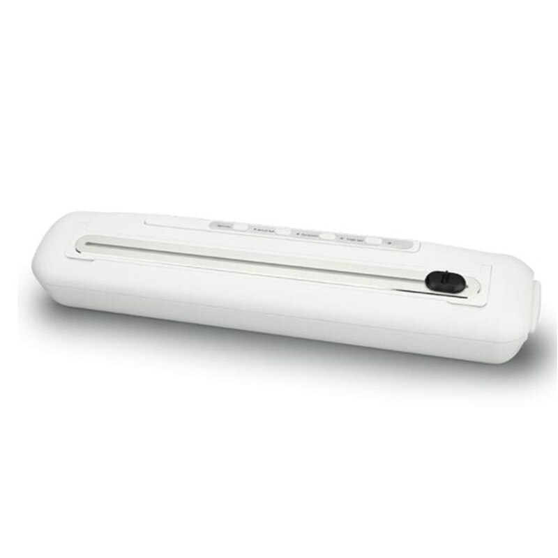 Automatic Vacuum Sealer Machine With Cutter,Portable Vacuum Storage Sealer For Dry &amp; Moist Food Saver: White