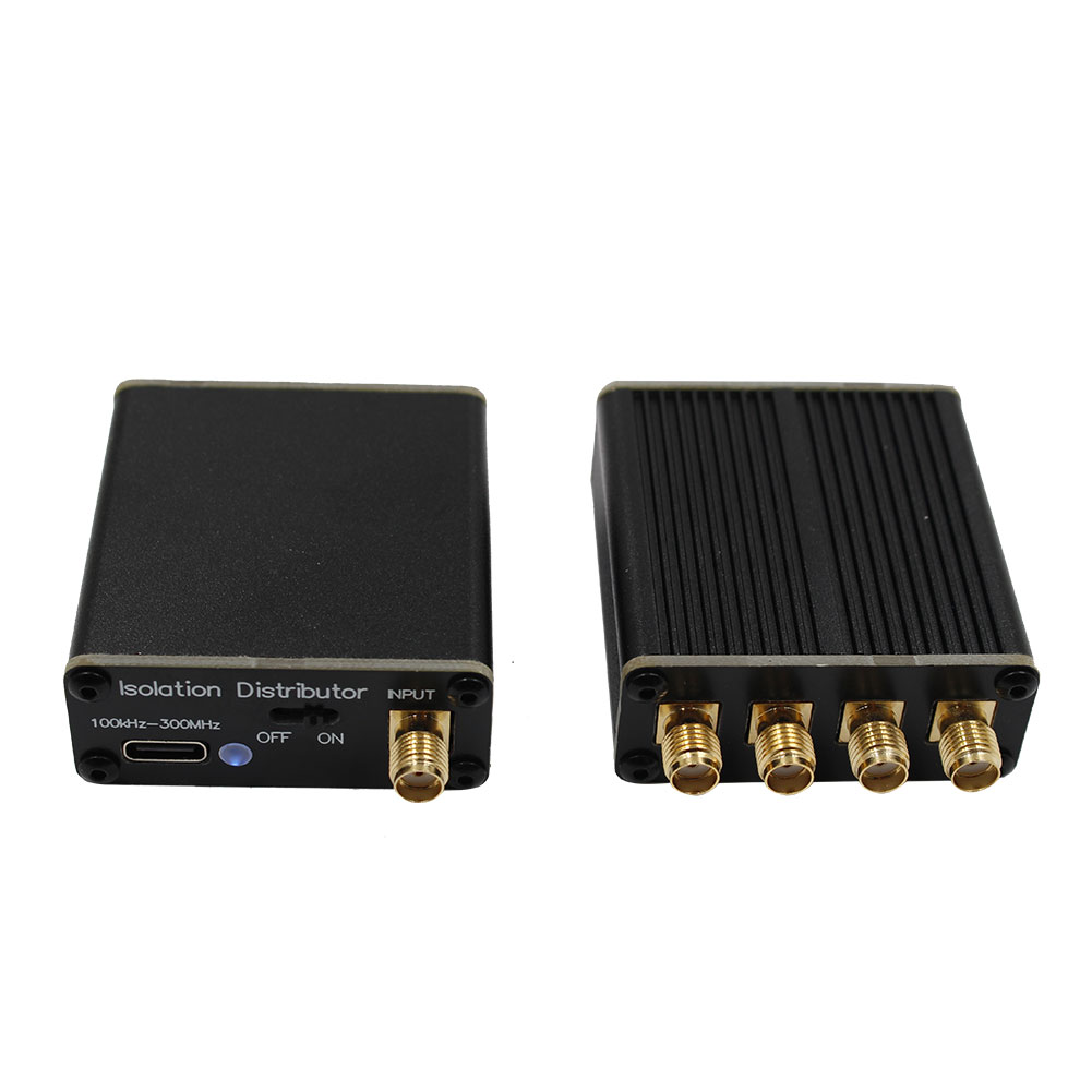 Active RF Isolation Splitter 100kHz To 150MHz Active RF Isolated Distributor for RF Signal Radio Antenna