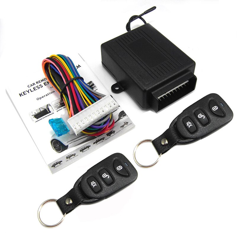 Zentralverriegelung Keyless Eintrag System Auto Alarm Fernbedienung Geschmack Tür Auto sperren Energie Fenster Stamm Freisetzung Regler Universal-