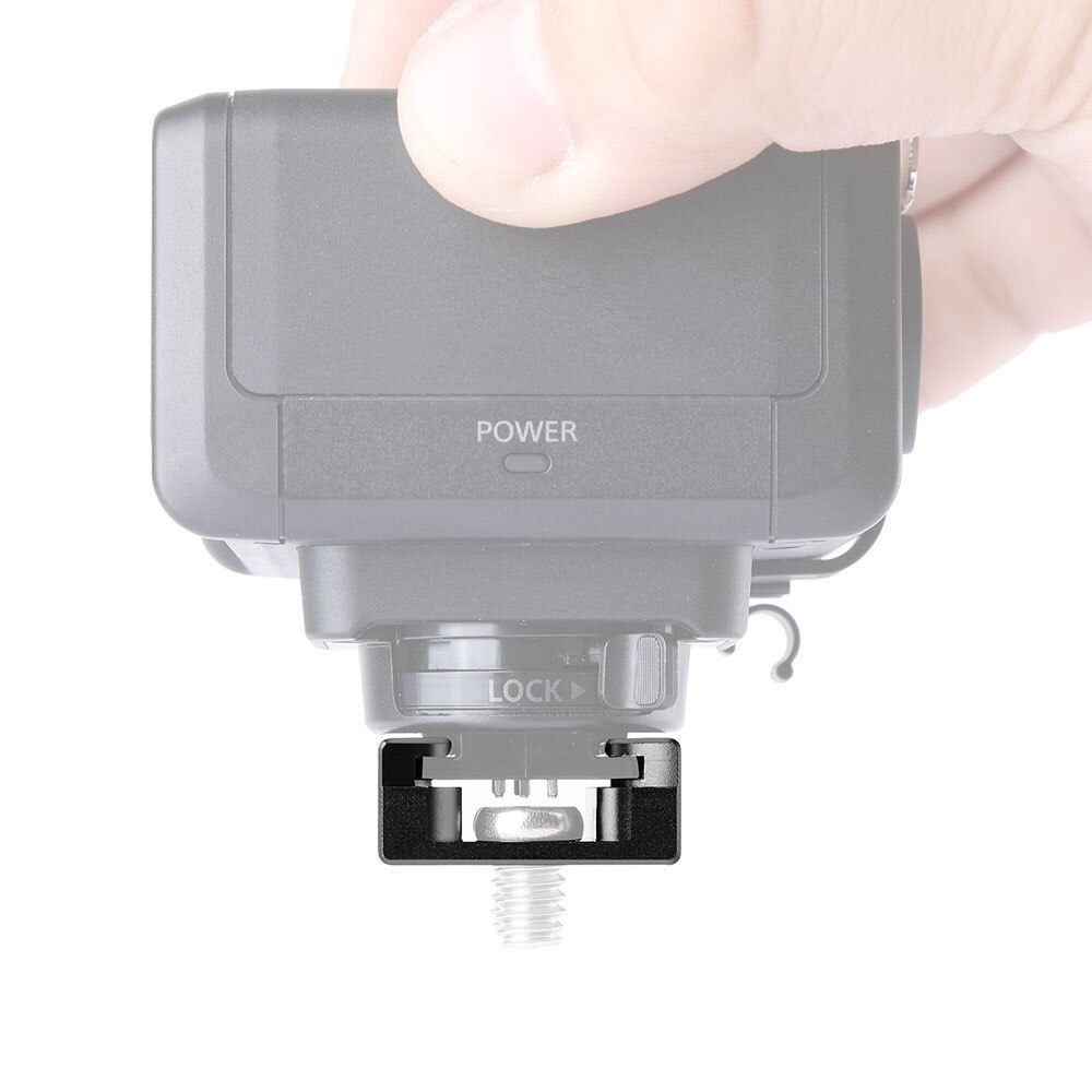 SmallRig Cold Shoe Adapter with Two Secure Bending Compatible For Universal Camera Accessories with 1/4" Threads - 1960