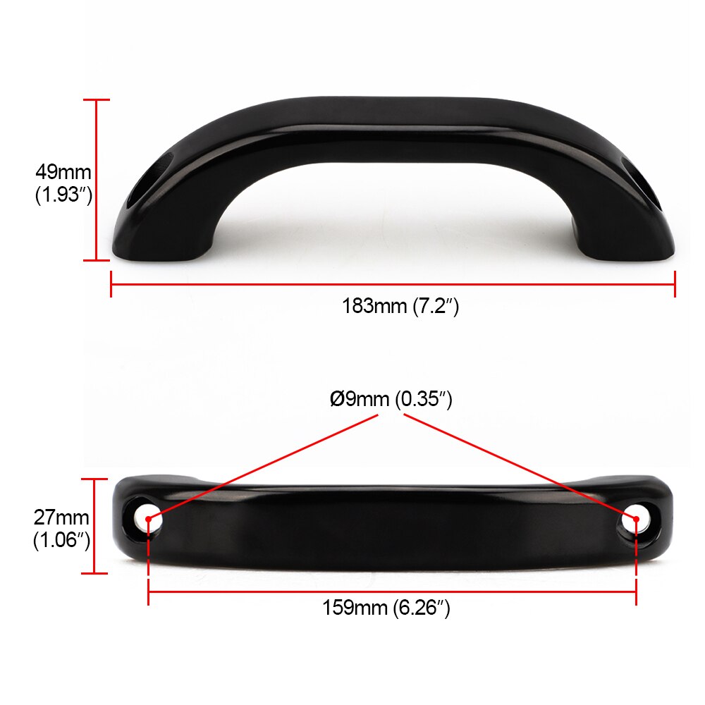 Auto Accessoires 2 PCS/EEN Paar Aluminium Interne Deur Grab Handle Cover Sticker Geschikt Voor Suzuki Jimny