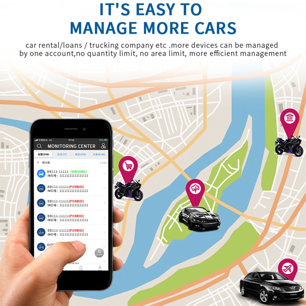 GF11S GPS Magnetic GPRS Tracker For MotorcycleCar Child old man Trackers Locator Systems Mini Bike Anti-lost locator