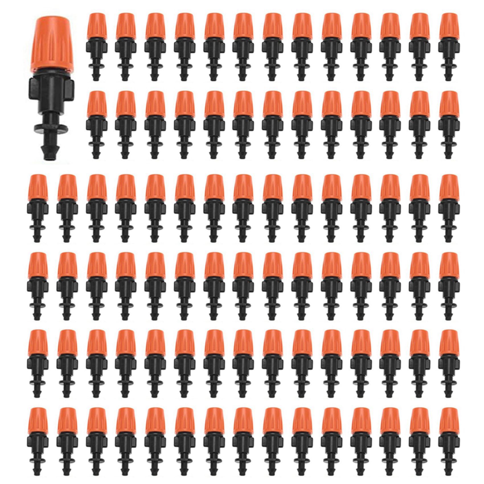 A02f-300 stk dryppvanningsdyse, vannspraydyse, justerbar  i 2 moduser: vanntåke og vannsøyle: misligholde tittel